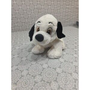 10" Disney Store 101 Dalmatians Plush‎ Puppy Dog Red Collar Stuffed Animal Toy
